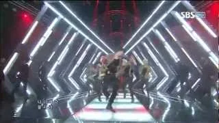 B.A.P [POWER] @SBS Inkigayo 인기가요 20120429