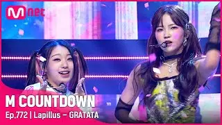 [Lapillus - GRATATA] #엠카운트다운 EP.772 | Mnet 220929 방송