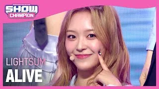 LIGHTSUM - ALIVE (라잇썸 - 얼라이브) | Show Champion | EP.437