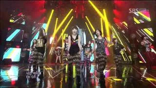 T-ara -Lovey Dovey (티아라-러비더비) @SBS Inkigayo 인기가요 20120115