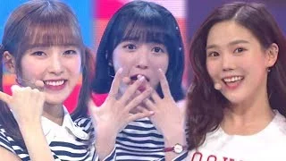 《EXCITING》 OH MY GIRL BANHANA(오마이걸 반하나) - Banana allergy monkey(바나나 알러지 원숭이) @인기가요 Inkigayo 20180422