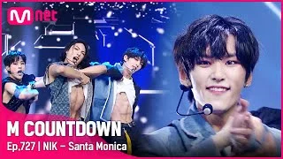 한일 합작 그룹 'NIK'의 'Santa Monica' 무대 #엠카운트다운 EP.727 | Mnet 210930 방송