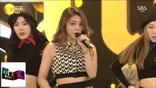 에일리, 폭발적인 가창력 무대 @인기가요 Inkigayo 150104