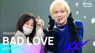 KEY(키) - BAD LOVE @인기가요 inkigayo 20211010