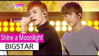 [HOT] BIGSTAR - Shine a Moonlight, 빅스타 - 달빛 소나타, Show Music core 20150919
