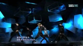 B2ST - Shock (비스트 - 쇼크) @ SBS Inkigayo 인기가요 100307