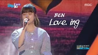[HOT]  BEN -  Love, ing , 벤 - 열애 중 Show Music core 20180519