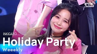 Weeekly(위클리) - Holiday Party @인기가요 inkigayo 20210808