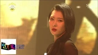 [선미(feat.San-E)] - 보름달(Acoustic ver.) @인기가요 Inkigayo 140316