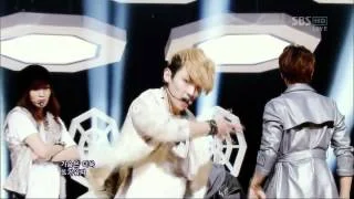 SHINee [낯선자] @SBS Inkigayo 인기가요 20120325