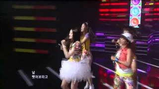 Sistar - Push Push (시스타 - Push Push) @ SBS Inkigayo 인기가요 100801