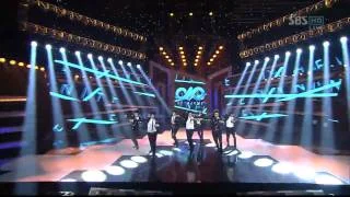 INFINITE - Paradise+Be mine (파라다이스+내꺼하자) @SBS Inkigayo 인기가요 20111030