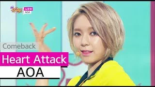 [Comeback Stage] AOA - Heart Attack, 에이오에이 - 심쿵해, Show Music core 20150627