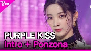 PURPLE KISS, Intro : Crown+Ponzona (퍼플키스, Intro : Crown+Ponzona) [THE SHOW 210323]