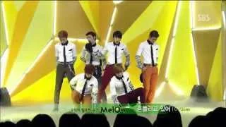 씨클라운 (C-Clown) [흔들리고 있어] @SBS Inkigayo 인기가요 20130421