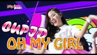 [HOT] OH MY GIRL - CUPID, 오마이걸 - 큐피드, Show Music core 20150509