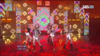 달샤벳 [Mr. Bang Bang] @SBS Inkigayo 인기가요 20120610