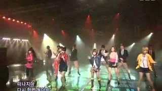 T-ara & Supernova - TTL (티아라 & 초신성 - TTL) @ SBS Inkigayo 인기가요 091101