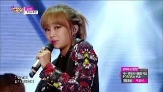 [HOT] Hyolyn X Jooyoung - Erase, 효린 x 주영 - 지워, Show Music core 20141206