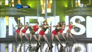 나인뮤지스_Ticket(Ticket by Nine Muses@Mcountdown_2012.03.08)