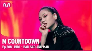 [BIBI - BAD SAD AND MAD] KPOP TV Show |#엠카운트다운 | M COUNTDOWN EP.708 | Mnet 210506 방송