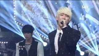 BTOB [아버지] @SBS Inkigayo 인기가요 20120513