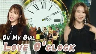 [HOT] OH MY GIRL - Love O'clock, 오마이걸 - 러브 어클락 Show Music core 20180224