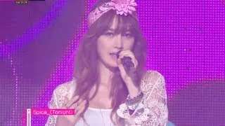 SPICA - Tonight, 스피카 - 투나잇 Music Core 20130831