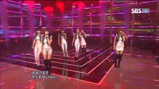 Rainbow - Mach (레인보우 - Mach) @ SBS Inkigayo 인기가요 101107