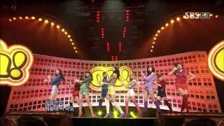 SNSD - Show! Show! Show! + Oh @ SBS Inkigayo 인기가요 100221