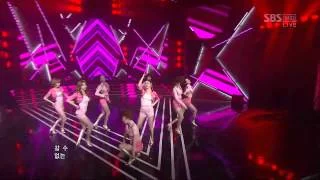 나인뮤지스 [Ticket] @SBS Inkigayo 인기가요 20120401