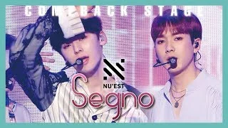 [Comeback Stage] NU'EST - Segno ,  뉴이스트 - Segno  Show Music core 20190511