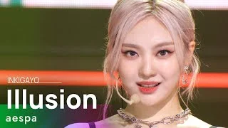 aespa(에스파) - Illusion(도깨비불) @인기가요 inkigayo 20220724