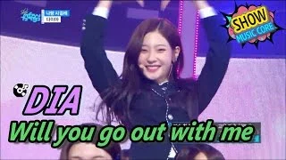 [HOT] DIA - Will you go out with me, 다이아 - 나랑 사귈래 Show Music core 20170506