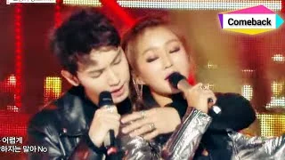 [Hot Debut] Hyolyn X Jooyoung - Erase, 효린 x 주영 - 지워, Show Music core 20141122