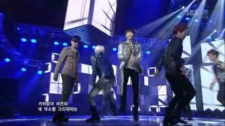 BTOB [비밀(insane)] @SBS Inkigayo 인기가요 20120422