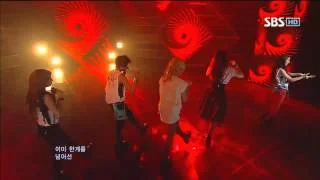 f(x) [Electric Shock] @SBS Inkigayo 인기가요 20120624