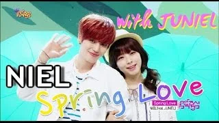 [Comeback Stage] NIEL (feat.JUNIEL) - Spring Love, 니엘 (feat. 주니엘) - 심쿵, Show Music core 20150418