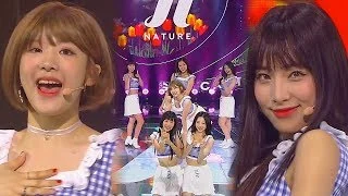 《ADORABLE》 NATURE(네이처) - Allegro Cantabile(너의 곁으로) @인기가요 Inkigayo 20180902