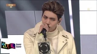 종현, 치명적인 무대 '크레이지' @인기가요 Inkigayo 150201