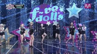 파이브돌스_짝1호 (1st Soulmate by F-VE DOLLS@M COUNTDOWN 2013.8.1)