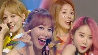 《EXCITING》 MELODYDAY (멜로디데이) - Color (깔로) @인기가요 Inkigayo 20160807