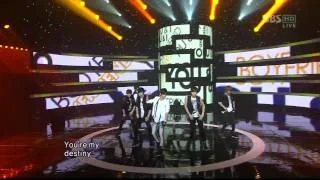 [보이프랜드,유앤아이] 110731, SBS 인기가요, HD,  Boyfriend ,You&I