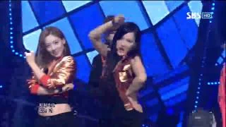 써니힐 [백마는 오고 있는가] @SBS Inkigayo 인기가요 20120513