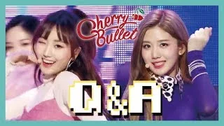 [Hot Debut] Cherry Bullet -  Q&A, 체리블렛 - Q&A Show Music core 20190126