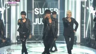 [Music Bank K-Chart] Super Junior - Sexy, Free & Single (2012.07.13)