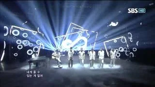 INFINITE [눈물만] @SBS Inkigayo 인기가요 20120520