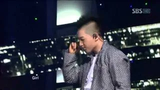 Tae yang - I need girl (태양 - I need girl) @ SBS Inkigayo 인기가요 100725