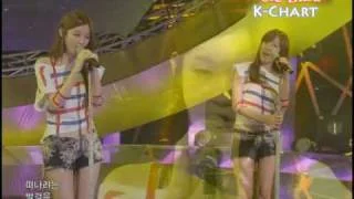 [K-Chart] 5. [▼1] Time, Please Stop - Davichi (2010.6.11 / Music Bank Live)