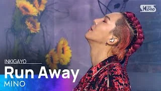 MINO(송민호) - Run away(도망가) @인기가요 inkigayo 20201108